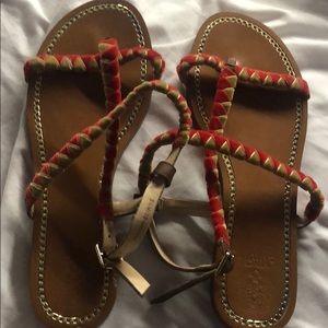 Slippers, Slightly worn